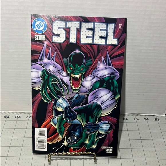 DC Steel Comic with Green and Purple Cover - Picture 1 of 3
